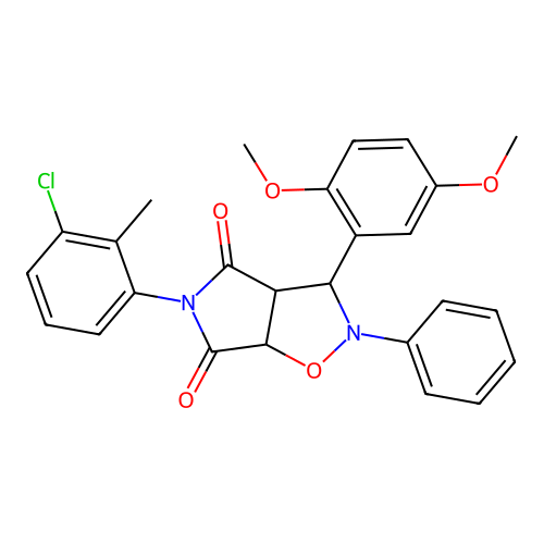 C26H23ClN2O5 structure