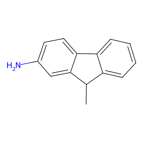 9-methyl-9H-fluoren-2-amine structure