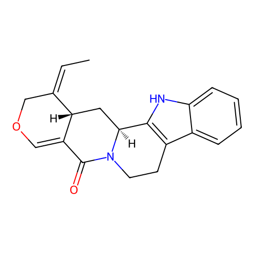 Nauclefiline structure