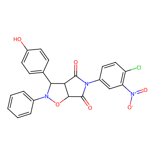 C23H16ClN3O6 structure