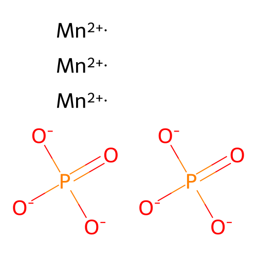 磷酸锰 structure