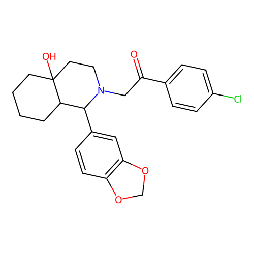 C24H26ClNO4 structure