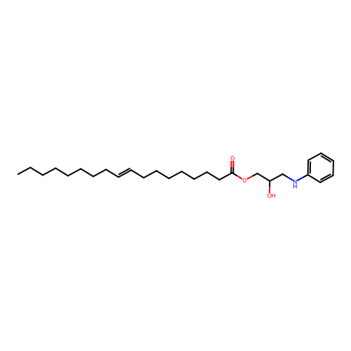 3-(N-Phenylamino)-1,2-propanediol 1-oleoyl ester structure