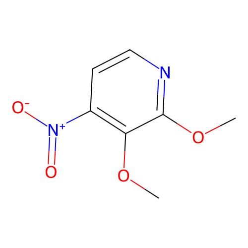 2,3-Dimethoxy-4-nitropyridine structure