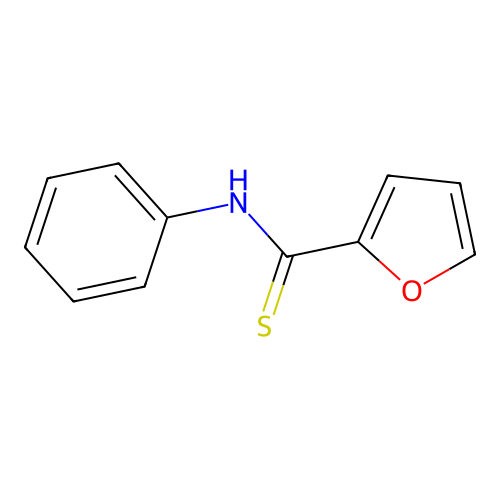 N-Phenyl-2-furancarbothioamide structure