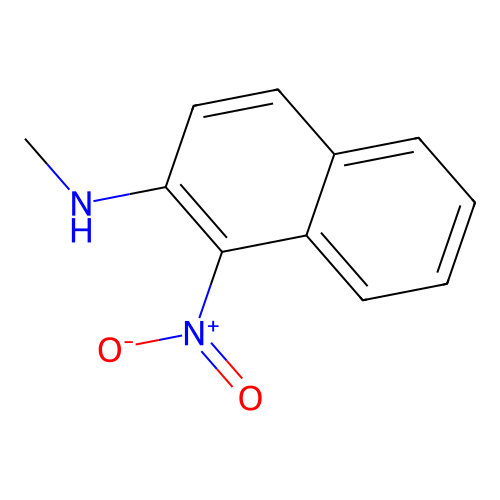 N-methyl-1-nitronaphthalen-2-amine structure