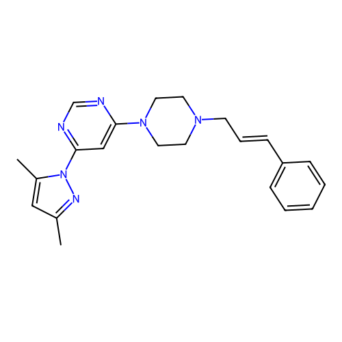 CAS 1024746-58-4 - C22H26N6 structure