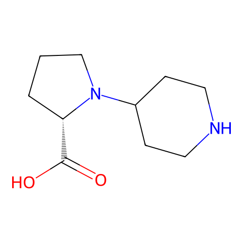 1-(4-piperidinyl)-L-proline structure