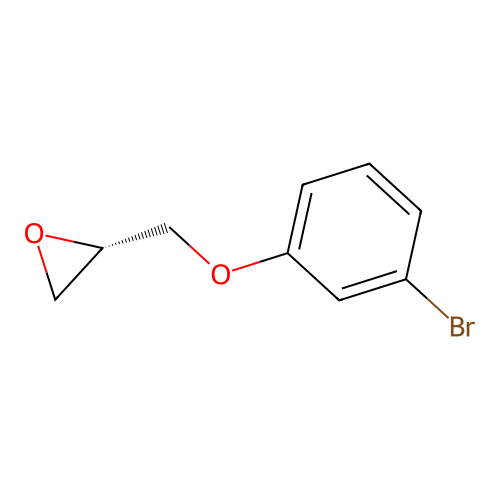 (S)-2-((3-Bromophenoxy)methyl)oxirane structure