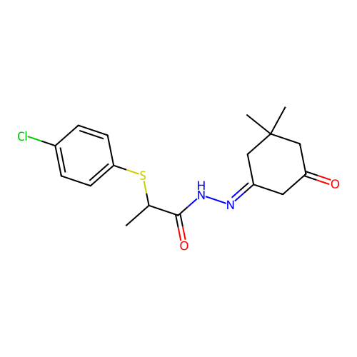 C17H21ClN2O2S structure