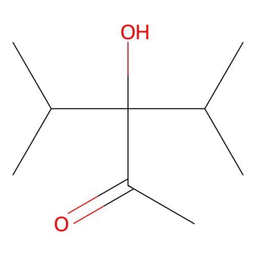 3-Hydroxy-4-methyl-3-propan-2-ylpentan-2-one structure