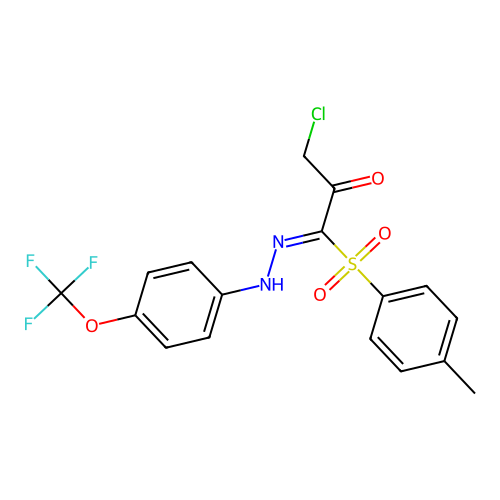 C17H14ClF3N2O4S structure