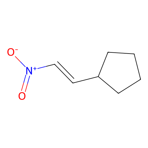 1-Cyclopentyl-2-nitroethene structure
