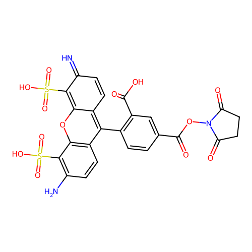 BP Fluor 488 NHS ester, TEA salt structure