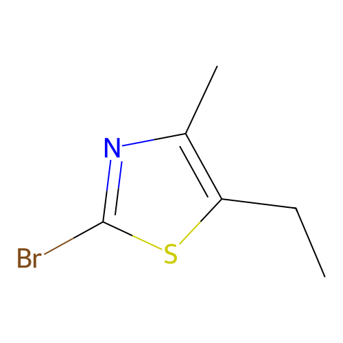 2-Bromo-5-ethyl-4-methyl-1,3-thiazole structure