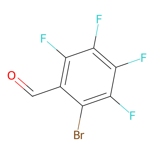 2-Bromo-3,4,5,6-tetrafluorobenzaldehyde structure