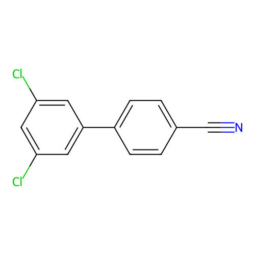 4-(3,5-Dichlorophenyl)benzonitrile structure