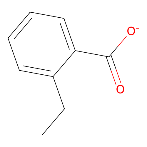2-Ethylbenzoate structure