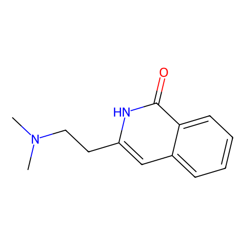 3-(2-(dimethylamino)ethyl)-2H-isoquinolin-1-one structure
