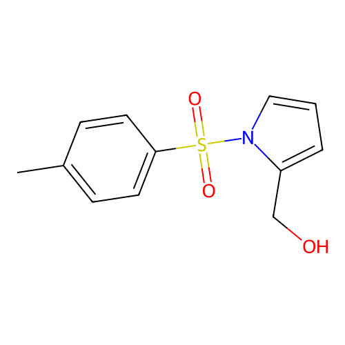 [1-(4-Methylphenyl)sulfonylpyrrol-2-yl]methanol structure