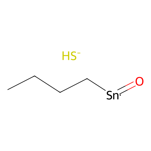 Butylthiostannonic acid structure