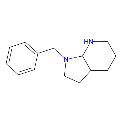 1-Benzyl-2,3,3a,4,5,6,7,7a-octahydropyrrolo[2,3-b]pyridine structure