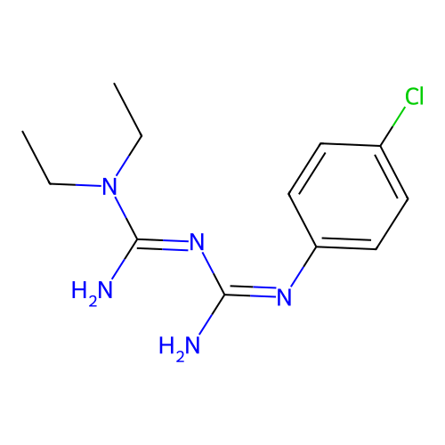 N'-(4-Chlorophenyl)-N,N-diethyltriimidodicarbonic diamide structure