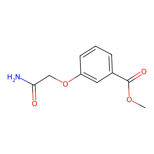 Methyl 3-(2-amino-2-oxoethoxy)benzoate structure
