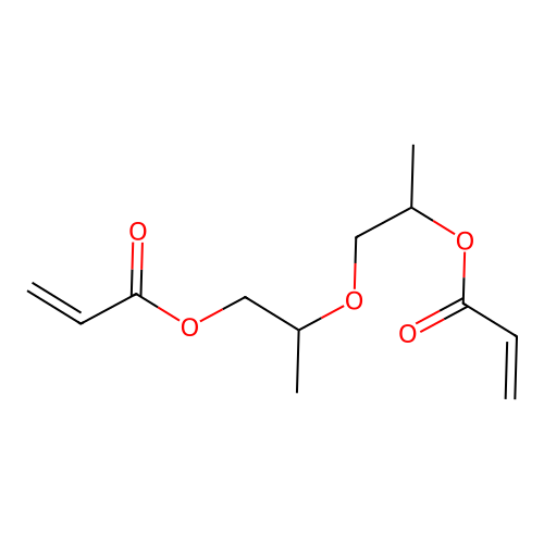 1,2'-Oxydipropanol diacrylate structure