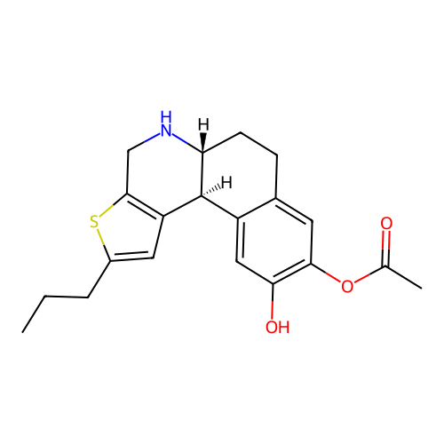 10-Deacetyl adrogolide structure