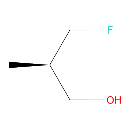 (2R)-3-fluoro-2-methylpropan-1-ol structure