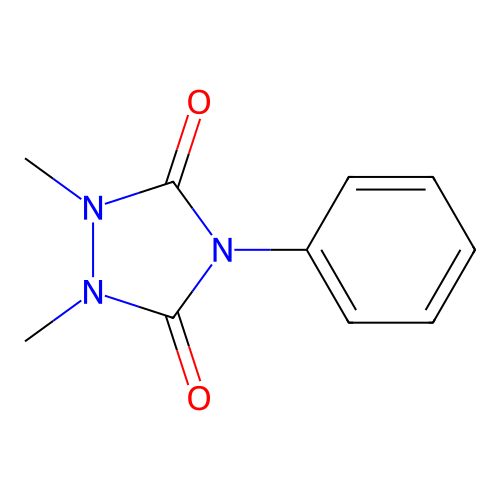 1,2-Dimethyl-4-Phenyl-1,2,4-triazolidine-3,5-dione structure
