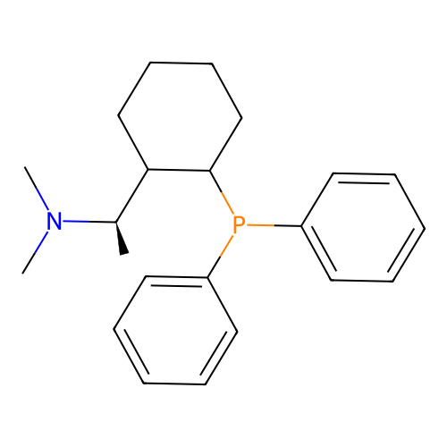 (1R)-1-(2-(Diphenylphosphino)cyclohexyl)-N,N-dimethylethanamine structure