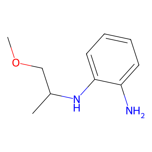N1-(1-methoxypropan-2-yl)benzene-1,2-diamine structure