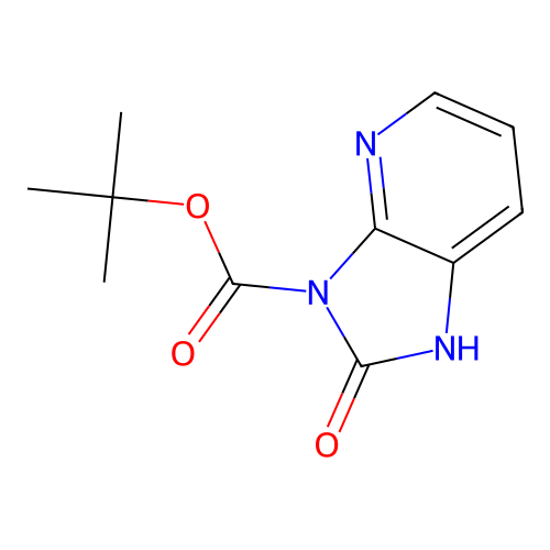 tert-Butyl 2-oxo-1H-imidazo[4,5-b]pyridine-3(2H)-carboxylate structure