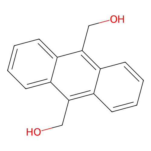 9,10-Anthracenedimethanol structure