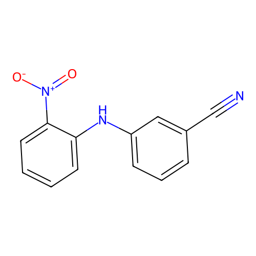 3-(2-Nitrophenylamino)benzonitrile structure