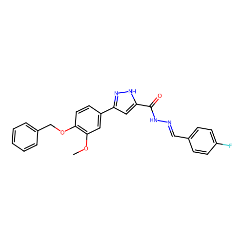 C25H21FN4O3 structure