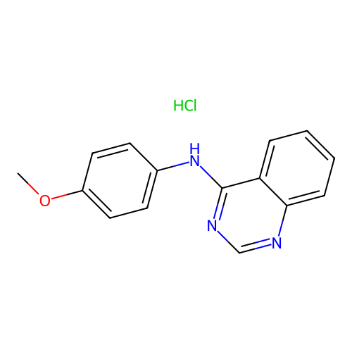(4-Methoxy-phenyl)-quinazolin-4-yl-amine structure