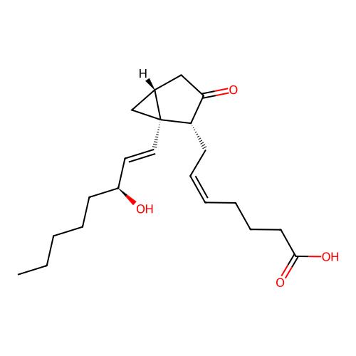 11-deoxy-11,12-methanoprostaglandin E2 structure