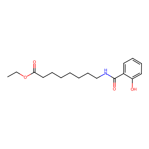 Ethyl 8-(2-Hydroxybenzamido)octanoate structure