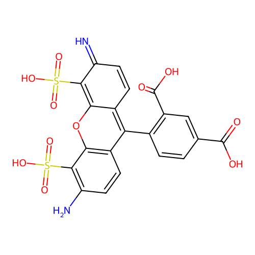 Alexa Fluor 555 structure