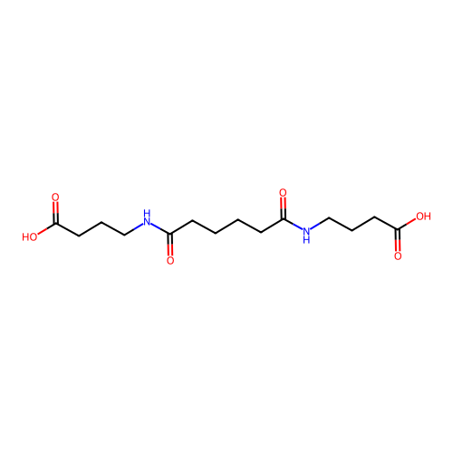 4-[[6-(3-Carboxypropylamino)-6-oxohexanoyl]amino]butanoic acid structure
