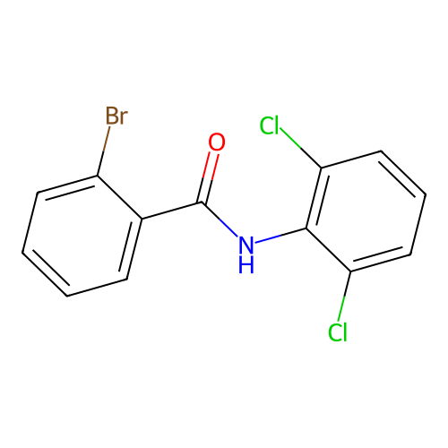 2-bromo-N-(2,6-dichlorophenyl)benzamide structure