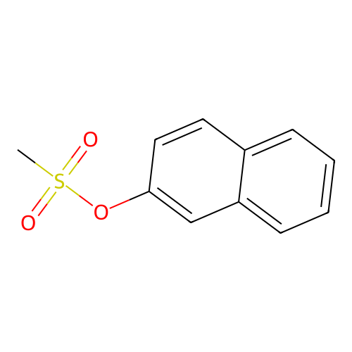 2-Naphthyl methanesulfonate structure