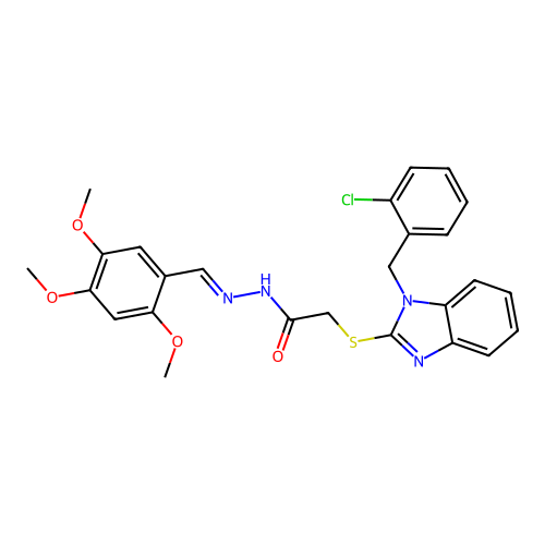C26H25ClN4O4S structure