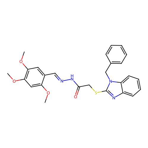 C26H26N4O4S structure