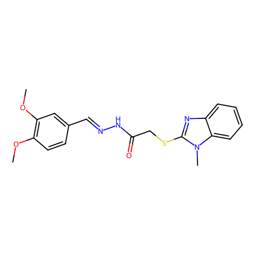 C19H20N4O3S structure