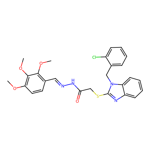 C26H25ClN4O4S structure