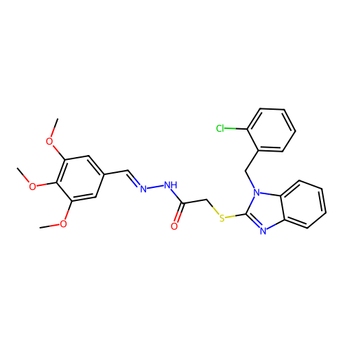 C26H25ClN4O4S structure